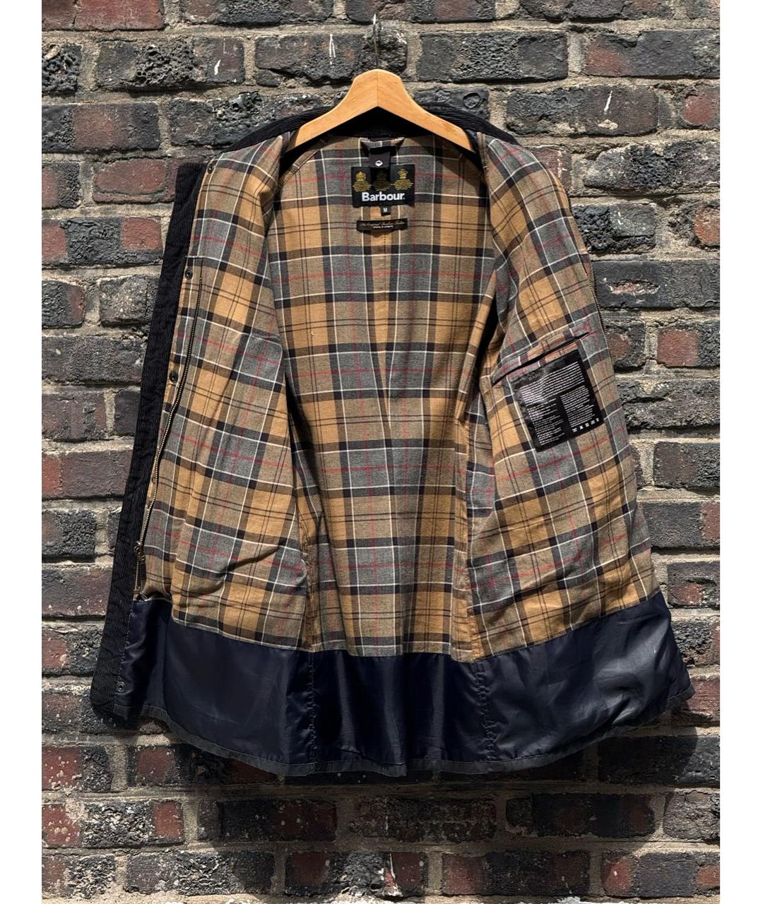 BARBOUR Черная хлопковая куртка, фото 7