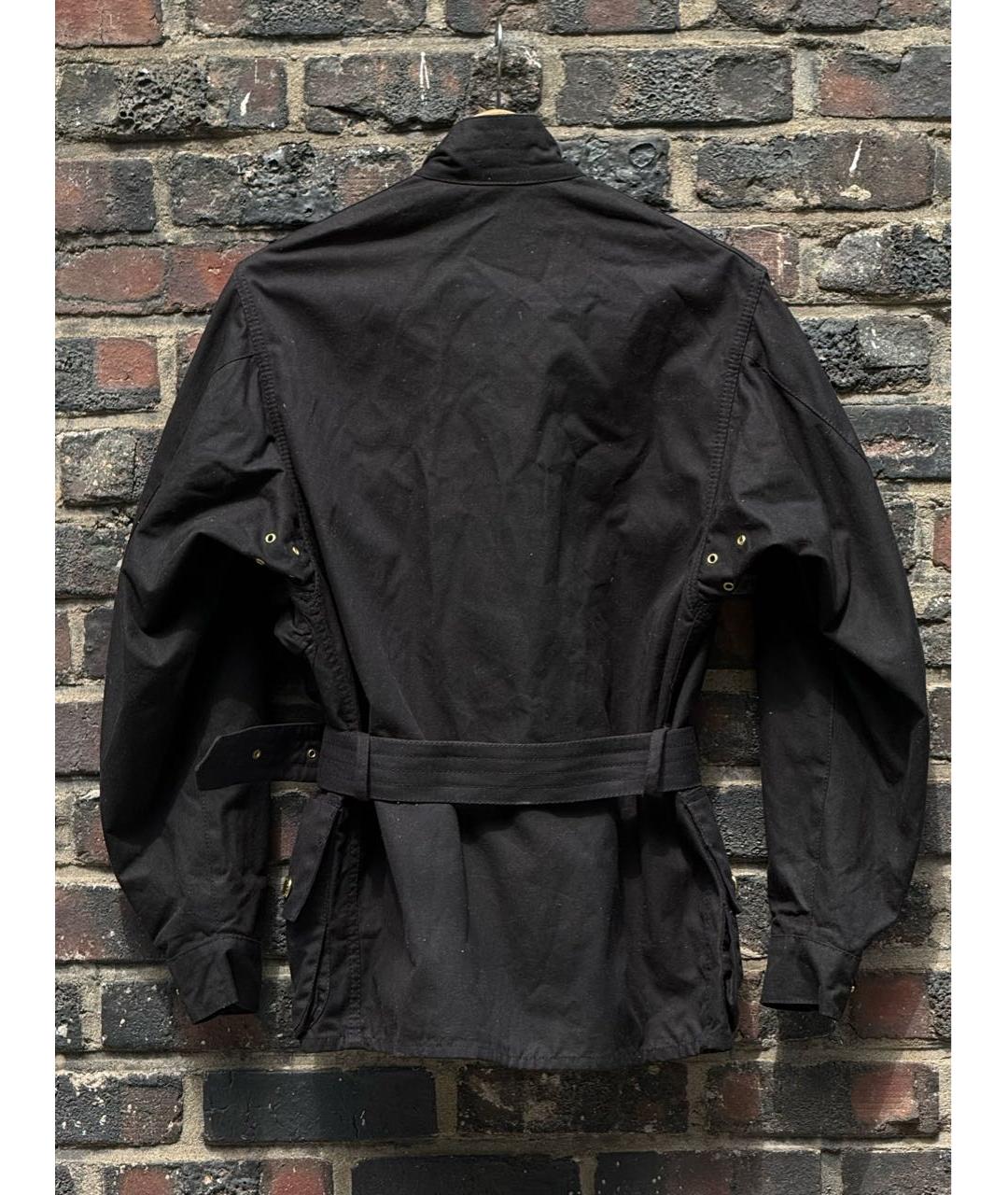 BARBOUR Черная хлопковая куртка, фото 6