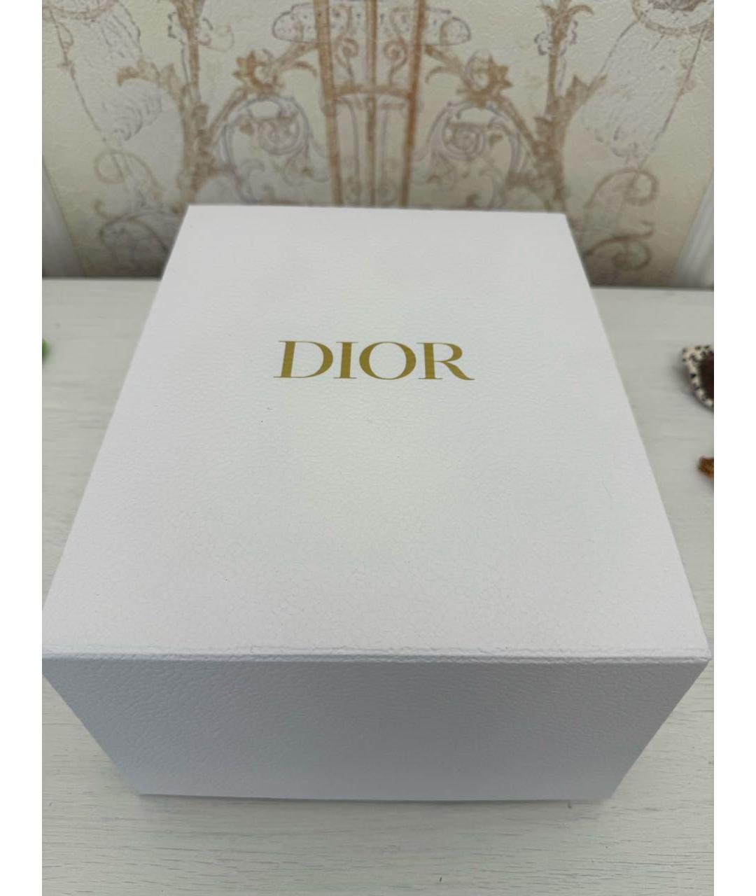 CHRISTIAN DIOR Розовая кожаная сумка через плечо, фото 8