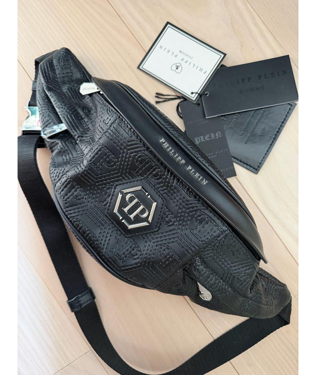 PHILIPP PLEIN Черная сумка, фото 6