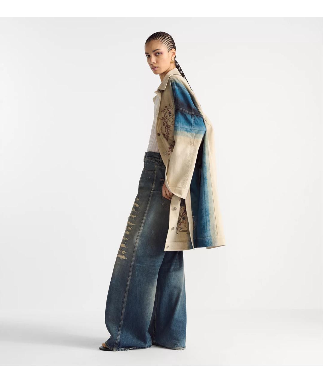 CHRISTIAN DIOR Синие прямые джинсы, фото 2
