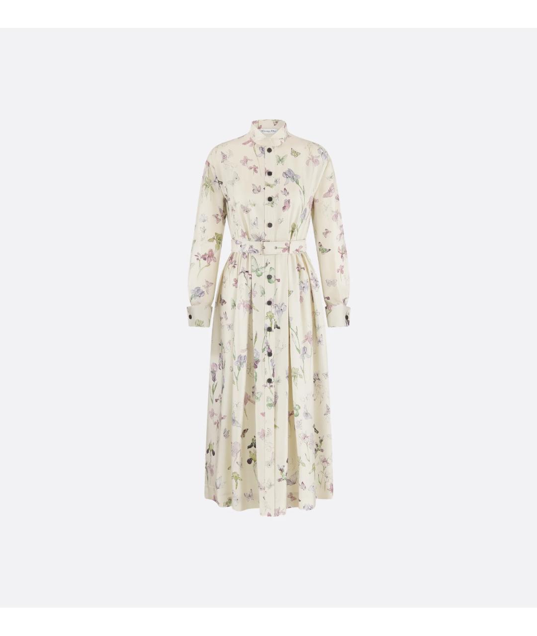 CHRISTIAN DIOR Мульти повседневное платье, фото 3