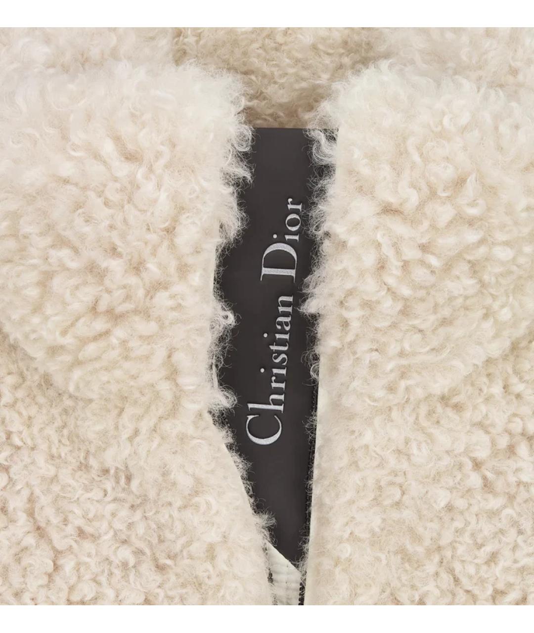 CHRISTIAN DIOR Бежевая куртка, фото 3