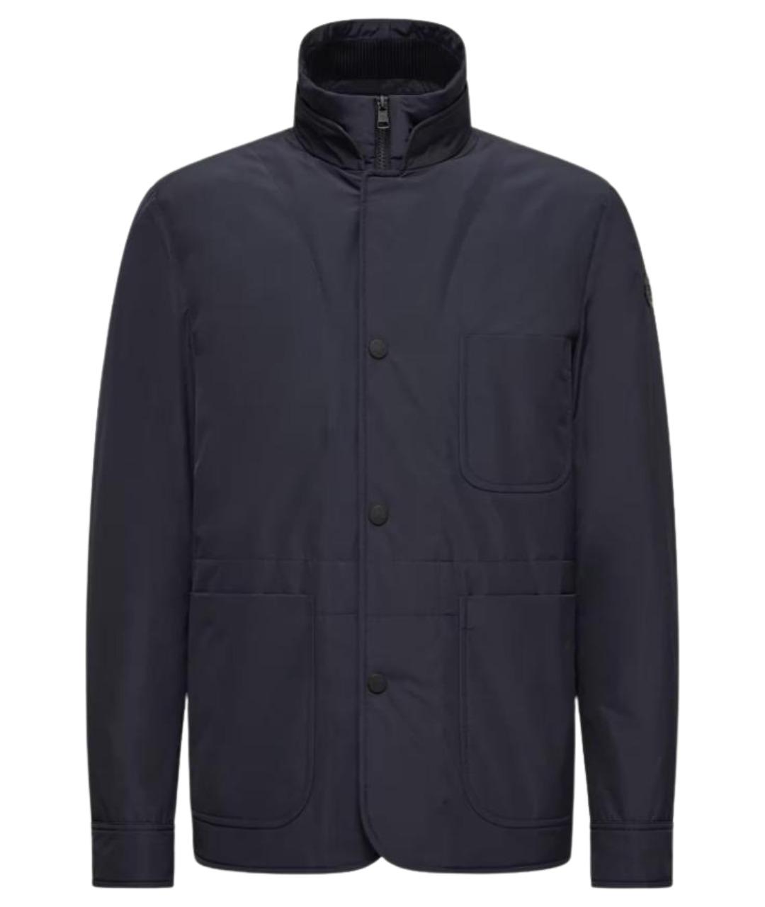 MONCLER Темно-синяя куртка, фото 1