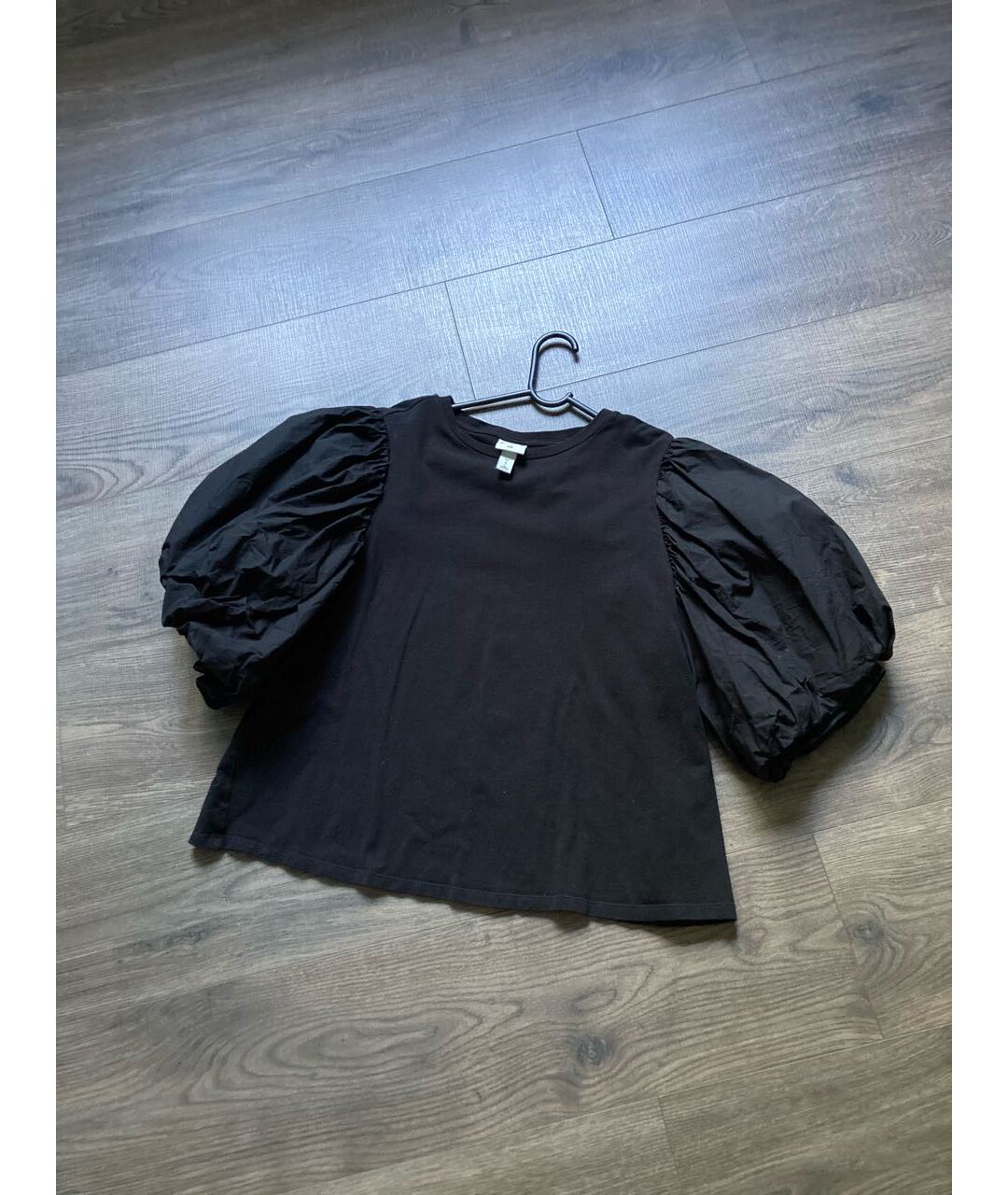 JOHANNA ORTIZ Черная хлопко-эластановая рубашка, фото 7