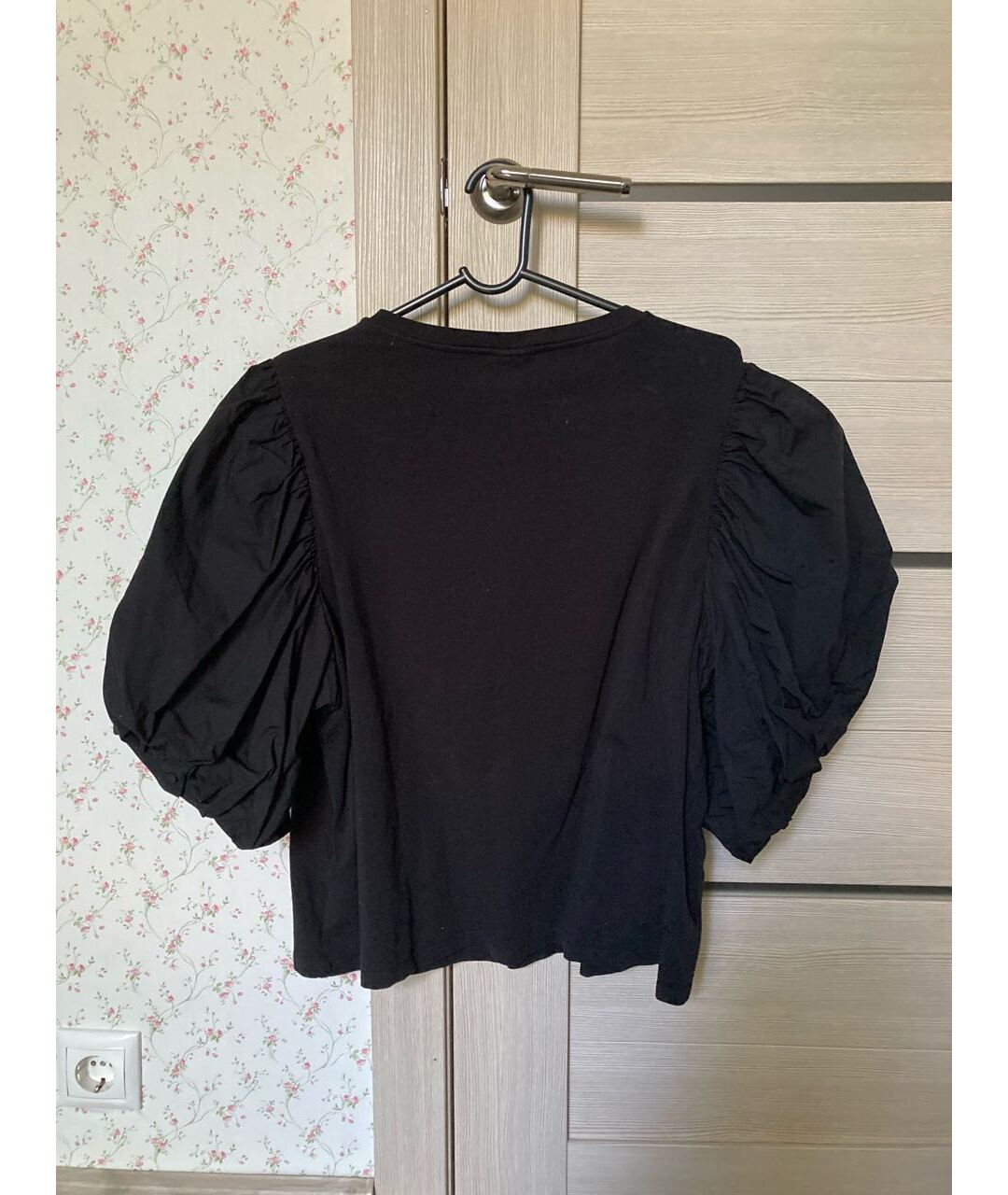 JOHANNA ORTIZ Черная хлопко-эластановая рубашка, фото 5