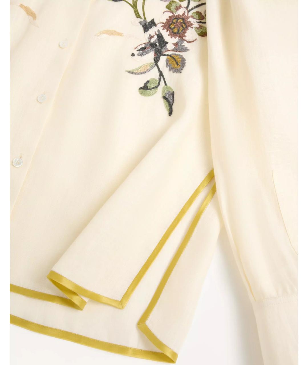 VALENTINO Бежевая блузы, фото 8