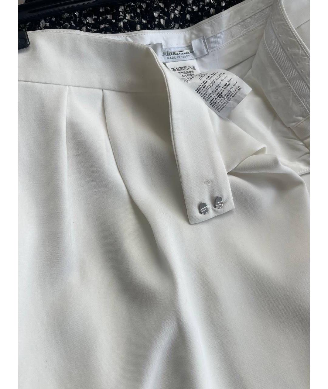 MAX MARA Белая юбка мини, фото 2