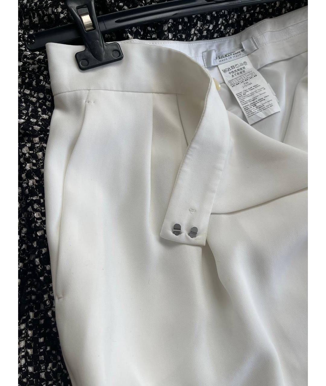 MAX MARA Белая юбка мини, фото 3