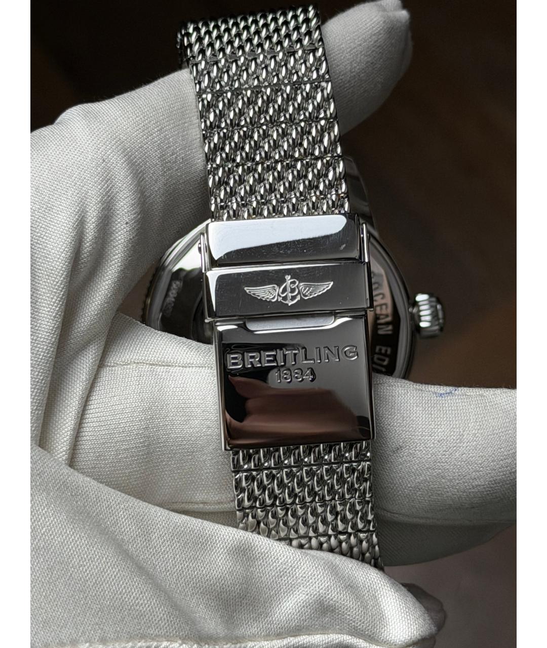 BREITLING Черные часы, фото 9