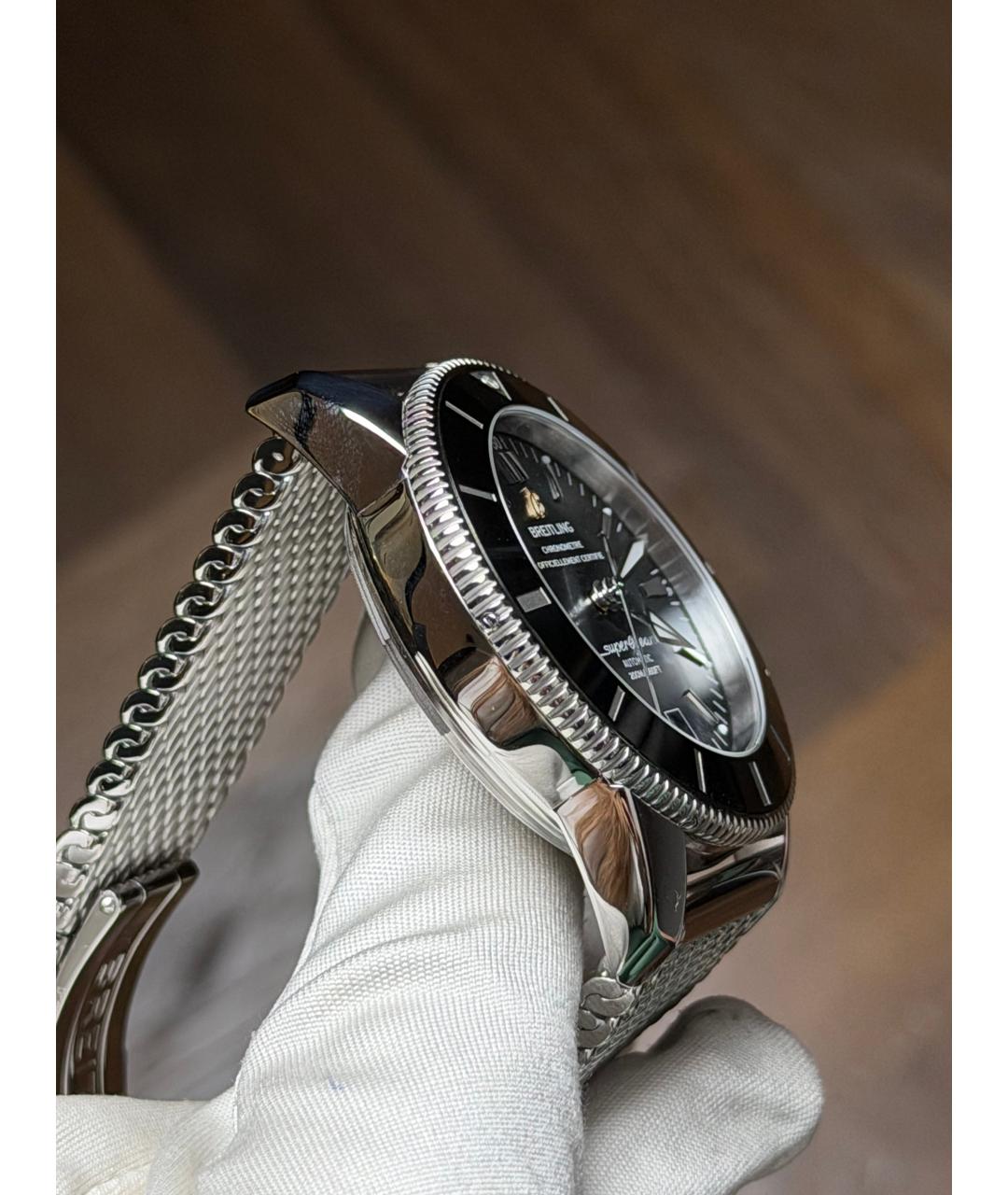 BREITLING Черные часы, фото 5