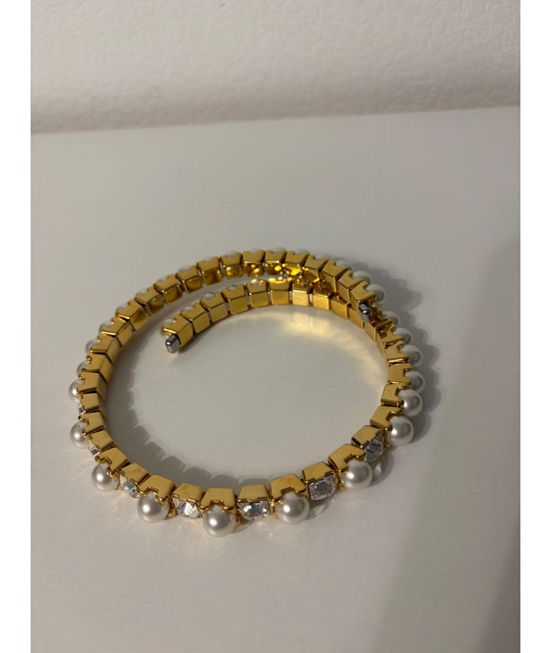 MIU MIU Золотой чокер, фото 2