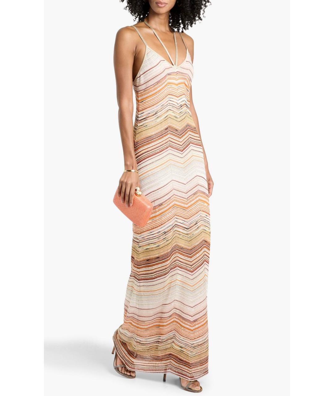 MISSONI Мульти вискозное повседневное платье, фото 2