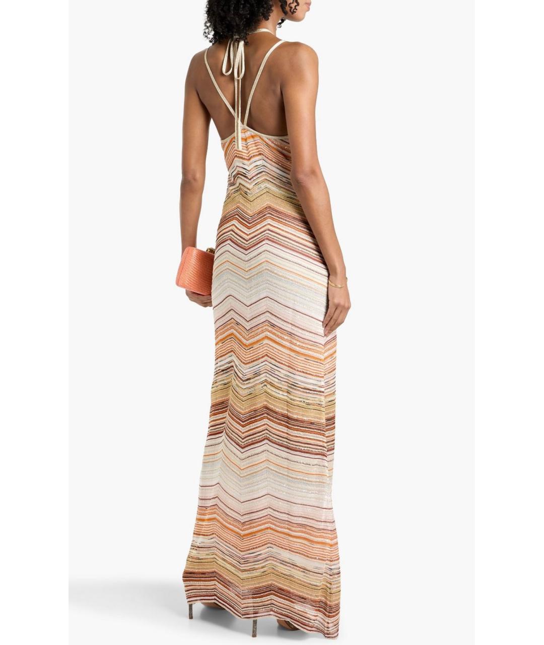 MISSONI Мульти вискозное повседневное платье, фото 3