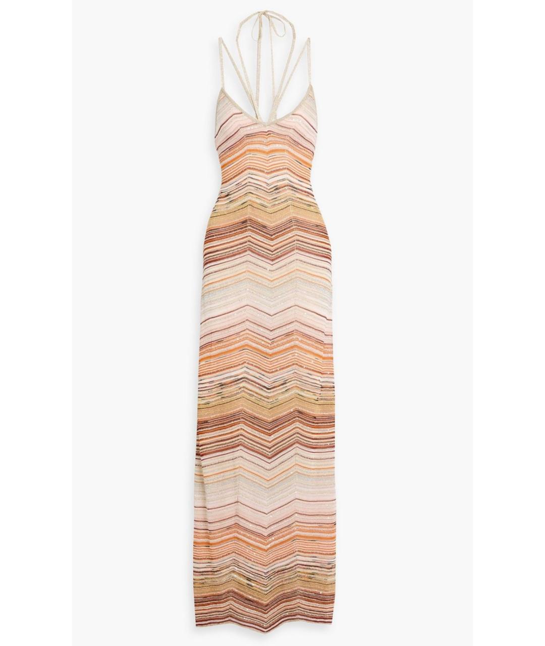 MISSONI Мульти вискозное повседневное платье, фото 5