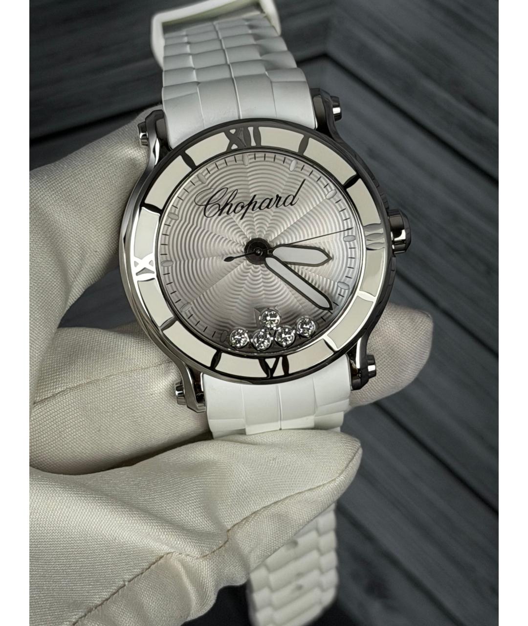 CHOPARD Белые часы, фото 2