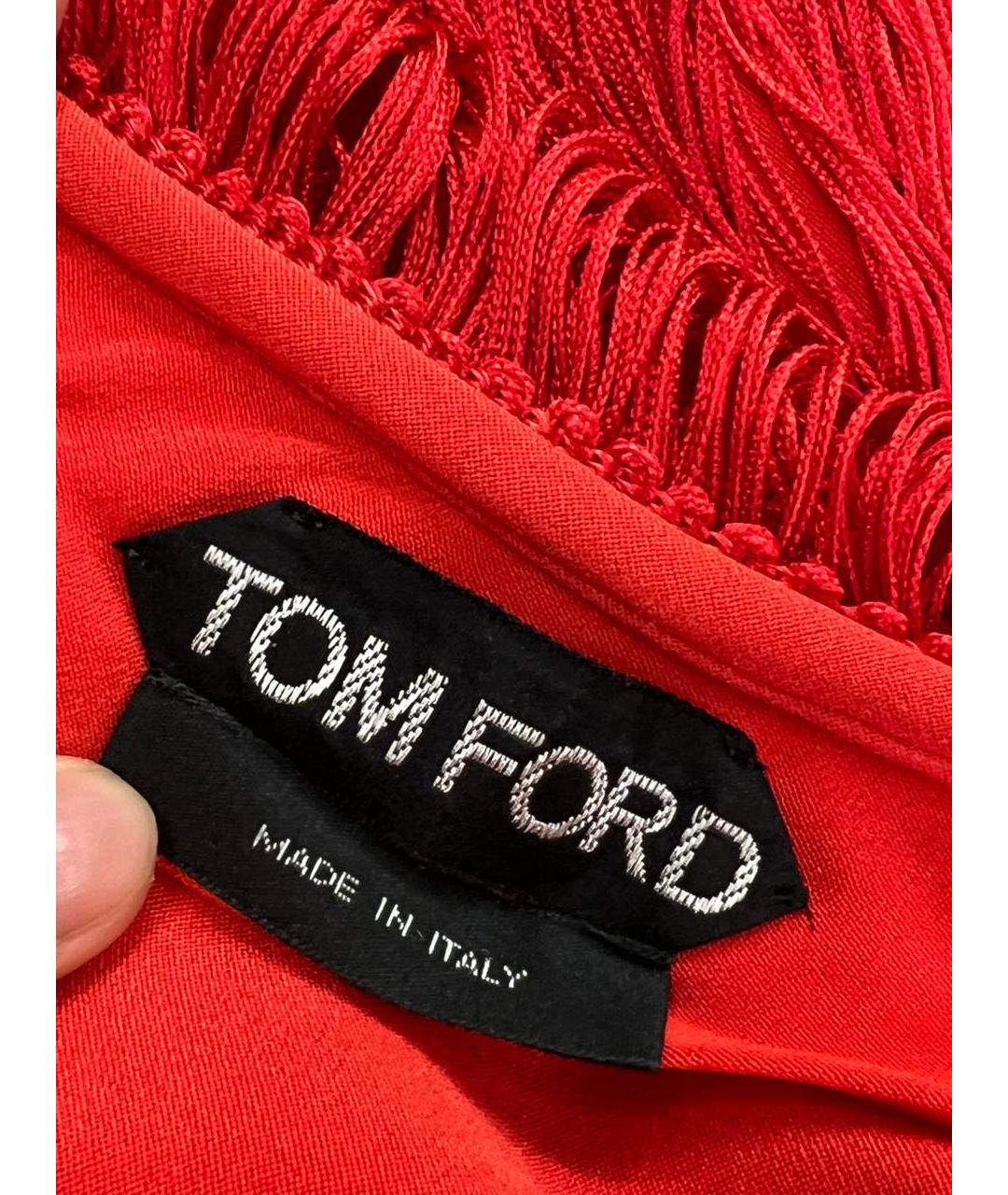 TOM FORD Красное вечернее платье, фото 2