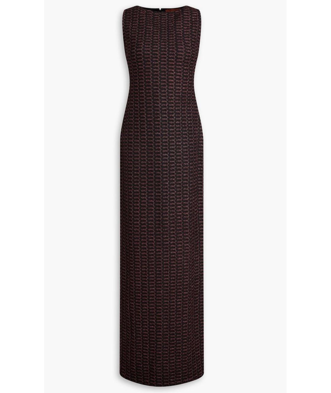 MISSONI Черное вискозное повседневное платье, фото 4