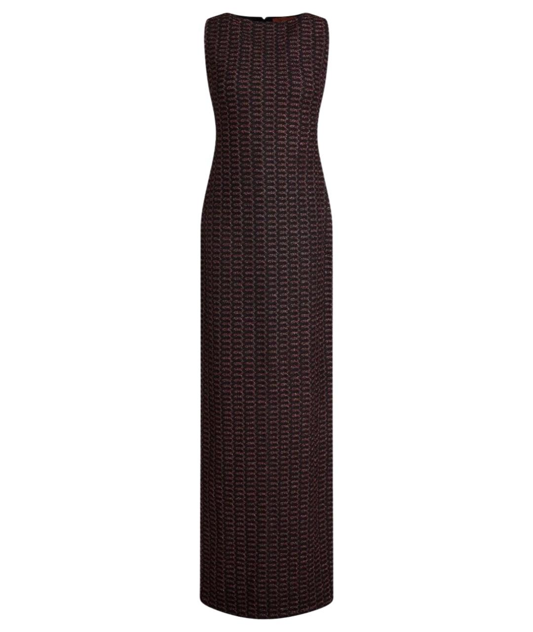 MISSONI Черное вискозное повседневное платье, фото 1
