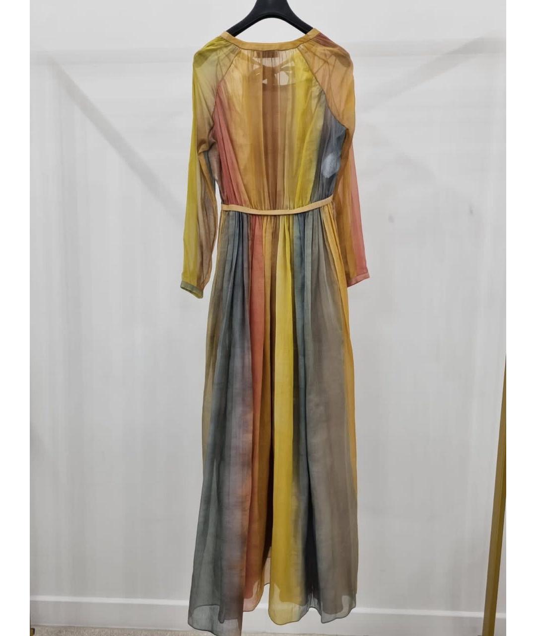 CHRISTIAN DIOR Мульти платье, фото 2
