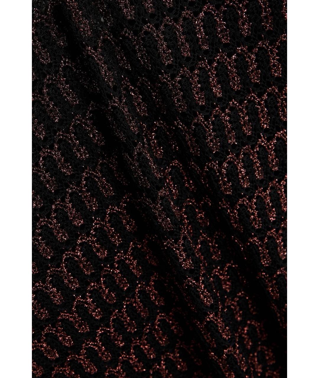 MISSONI Черное вискозное повседневное платье, фото 4