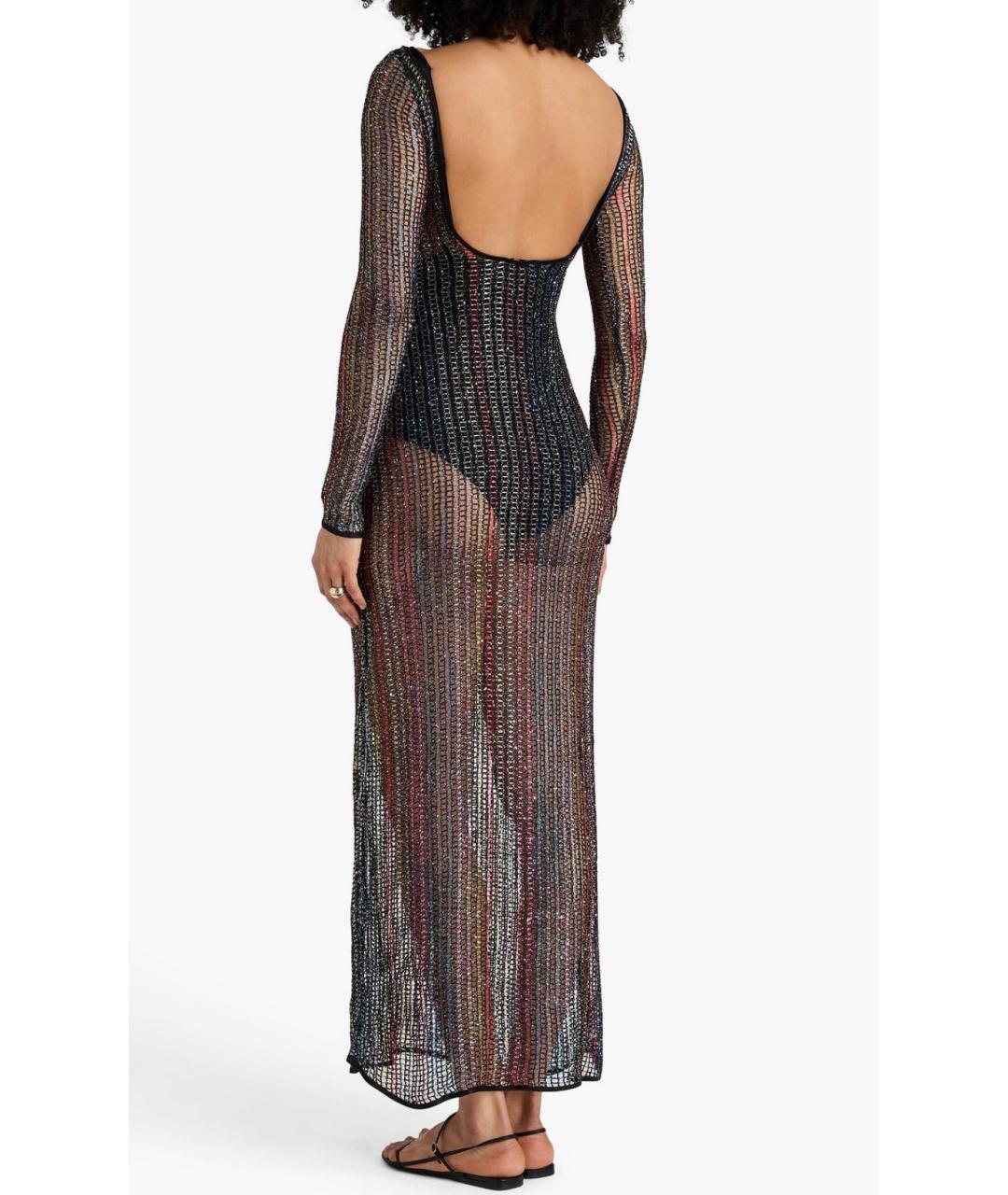 MISSONI Мульти вискозное коктейльное платье, фото 3