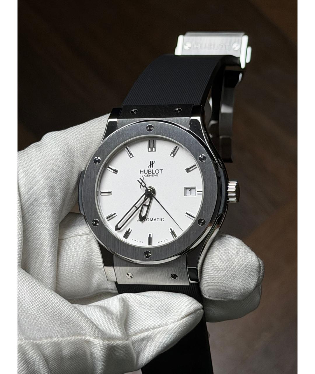 HUBLOT Белые часы, фото 3