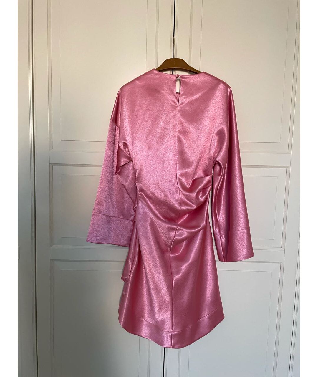 WALK OF SHAME Розовое вискозное коктейльное платье, фото 2
