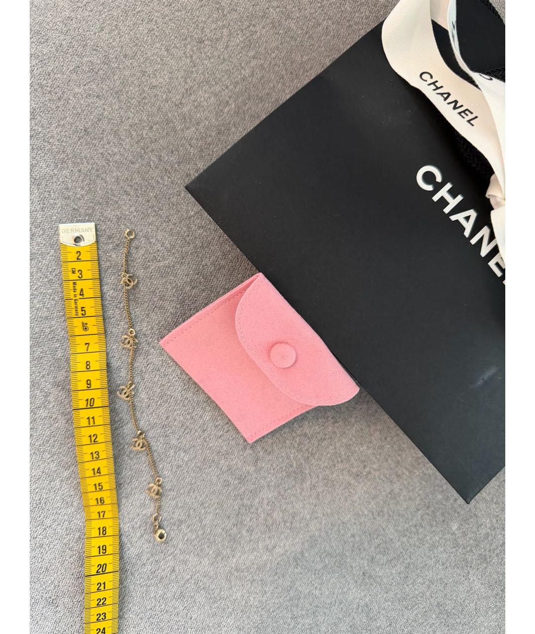 CHANEL Золотой браслет, фото 3