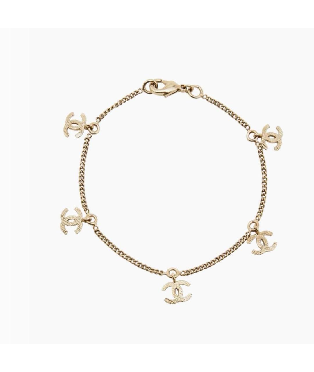 CHANEL Золотой браслет, фото 4