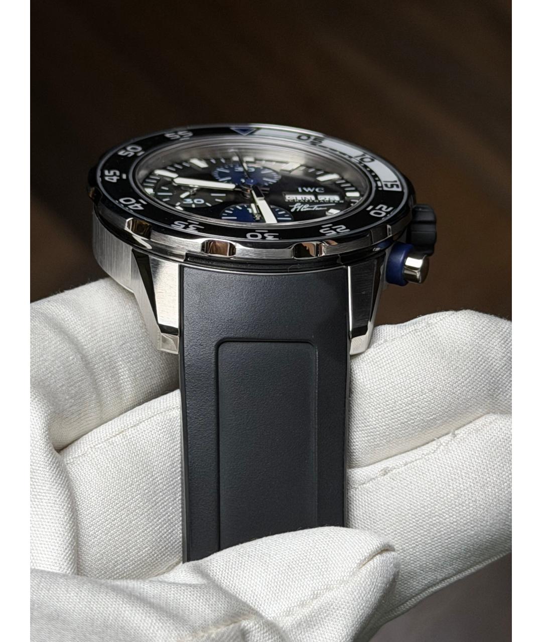 IWC Серые часы, фото 7