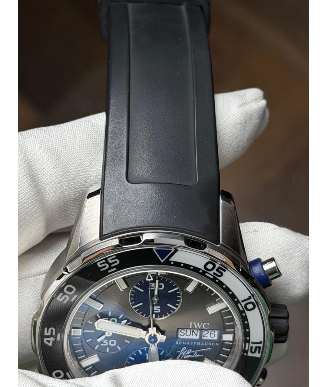 IWC Серые часы, фото 6