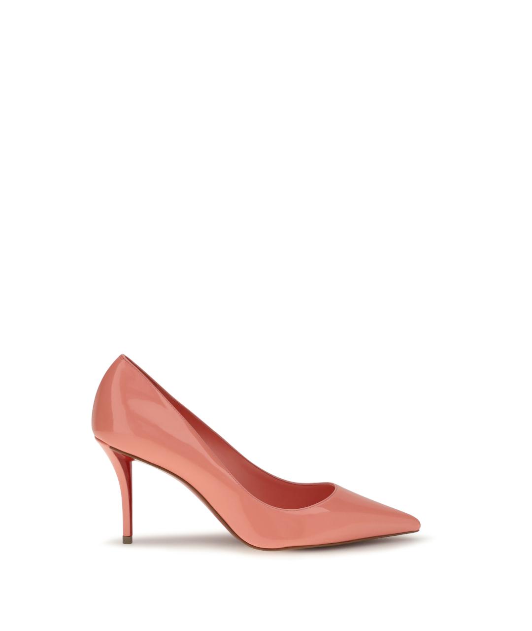 CHRISTIAN LOUBOUTIN Коралловые туфли из лакированной кожи, фото 1