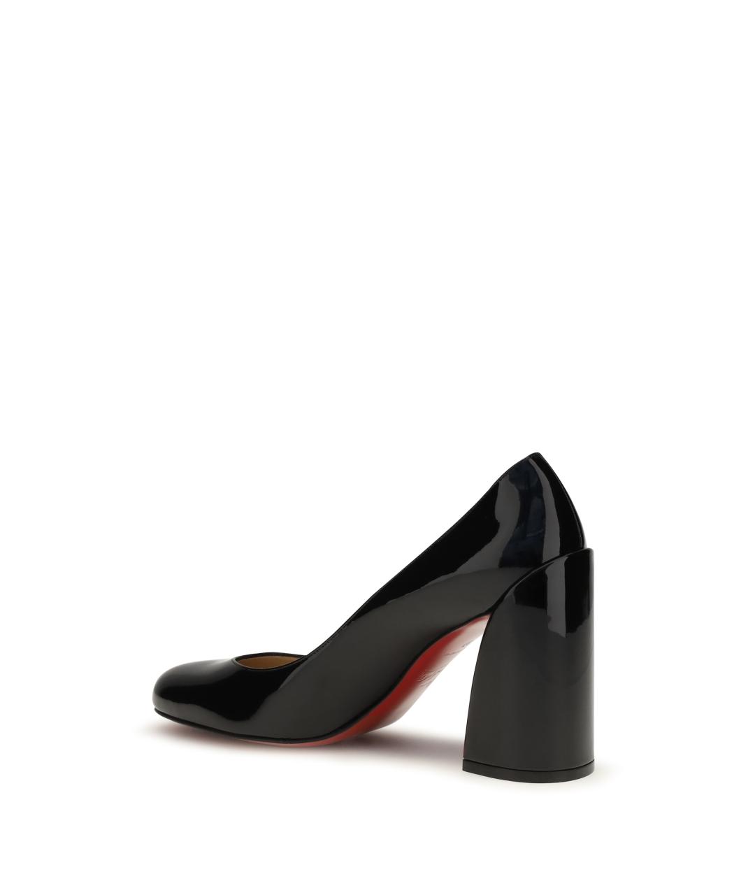 CHRISTIAN LOUBOUTIN Черные туфли из лакированной кожи, фото 3