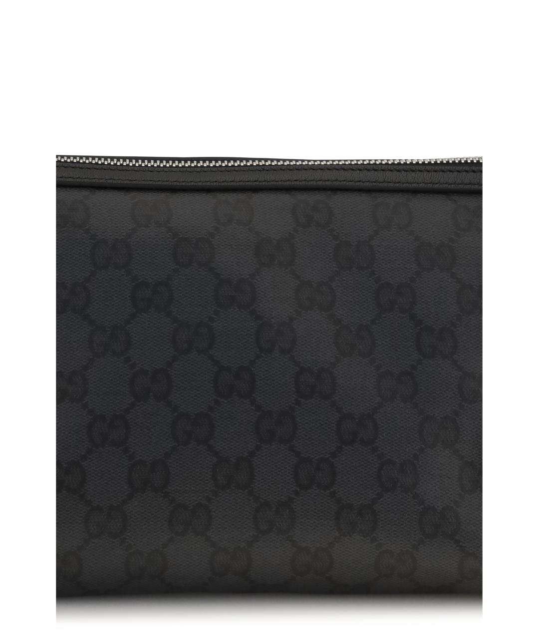 GUCCI Черная тканевая сумка через плечо, фото 4