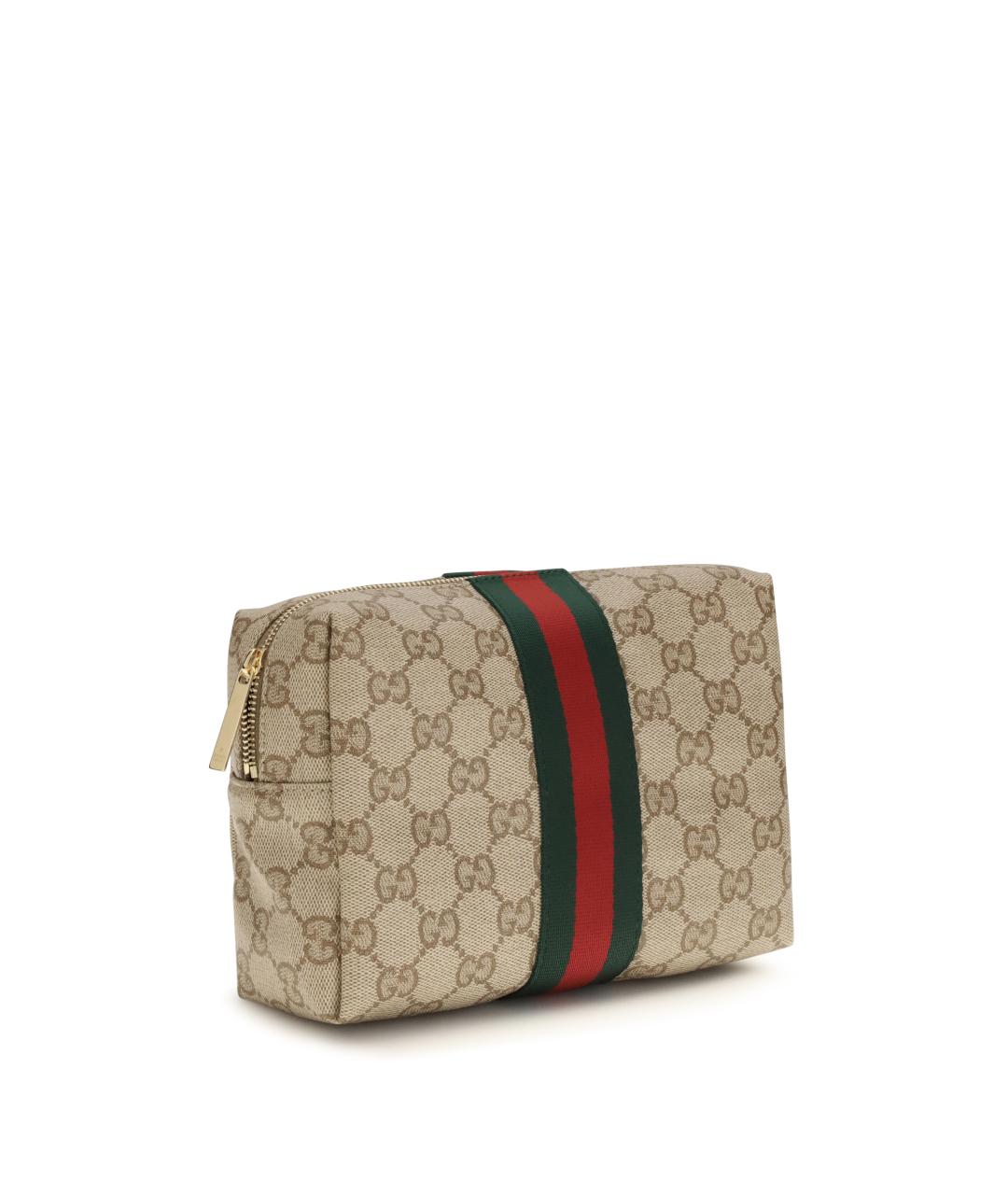 GUCCI Бежевая косметичка, фото 3