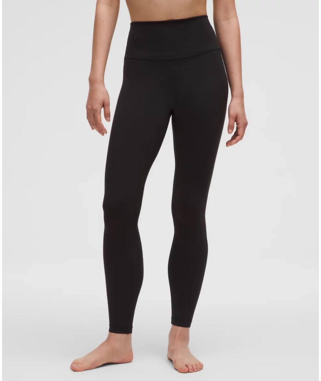 Lululemon Черные полиэстеровые спортивные брюки и шорты, фото 3