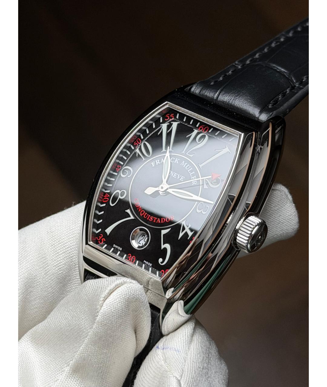 FRANCK MULLER Черные часы, фото 4