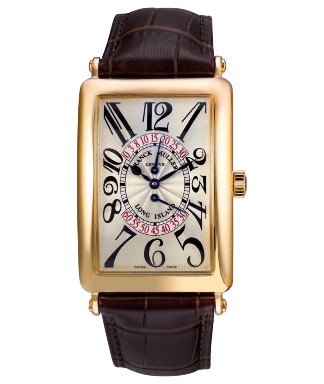 FRANCK MULLER Бежевые часы из желтого золота, фото 1