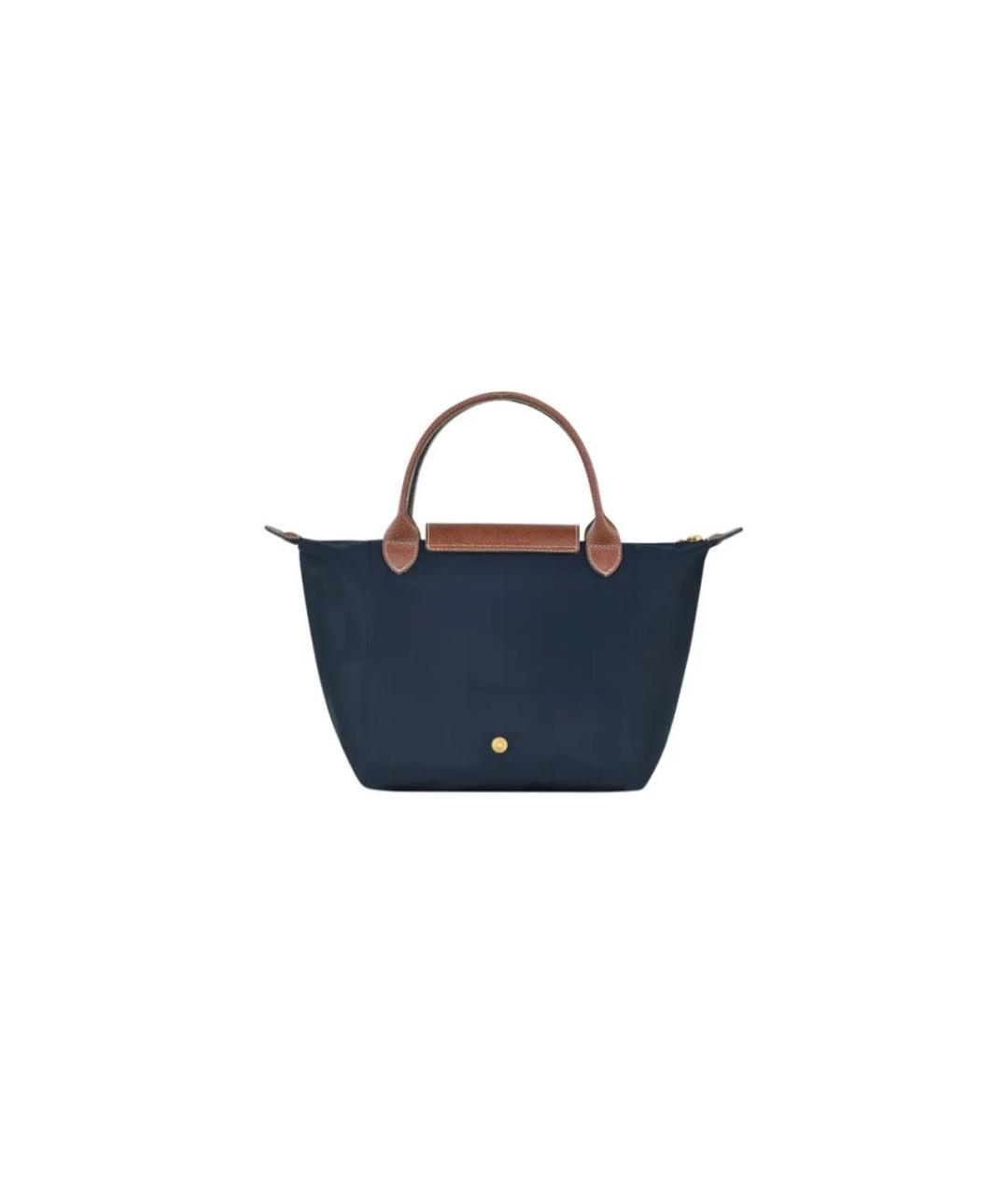 LONGCHAMP Темно-синяя сумка тоут, фото 3