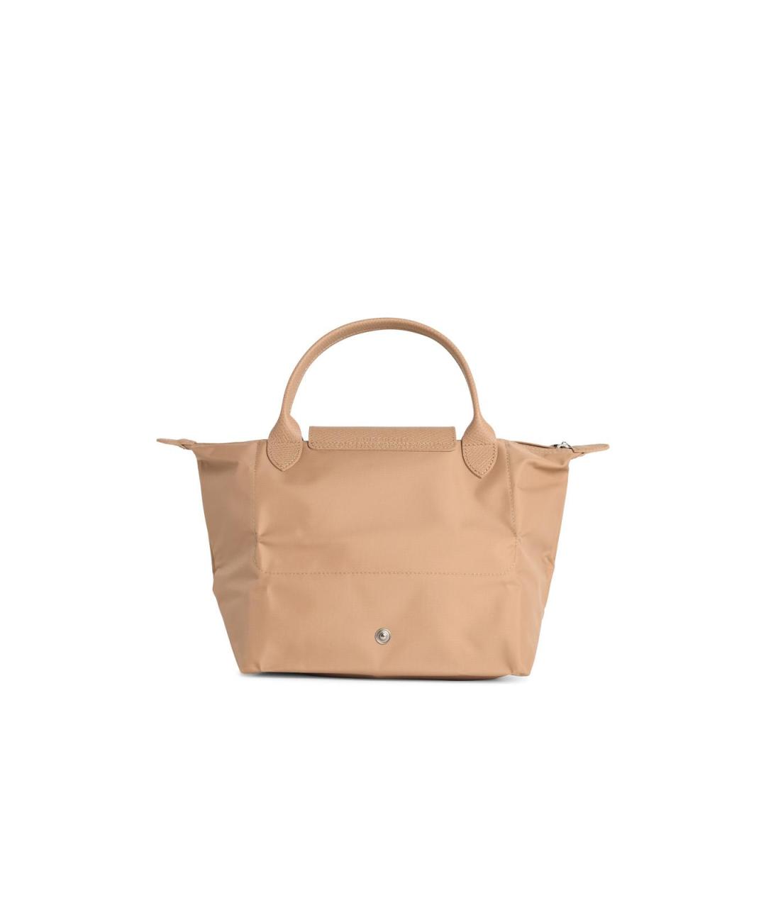 LONGCHAMP Бежевая синтетическая сумка тоут, фото 3