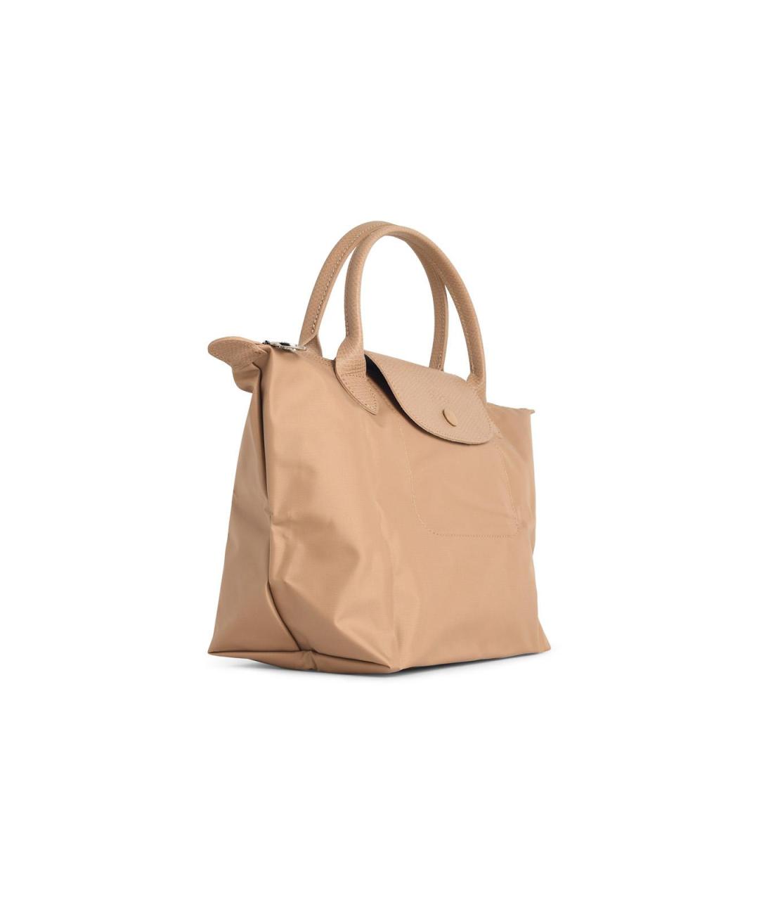 LONGCHAMP Бежевая синтетическая сумка тоут, фото 2