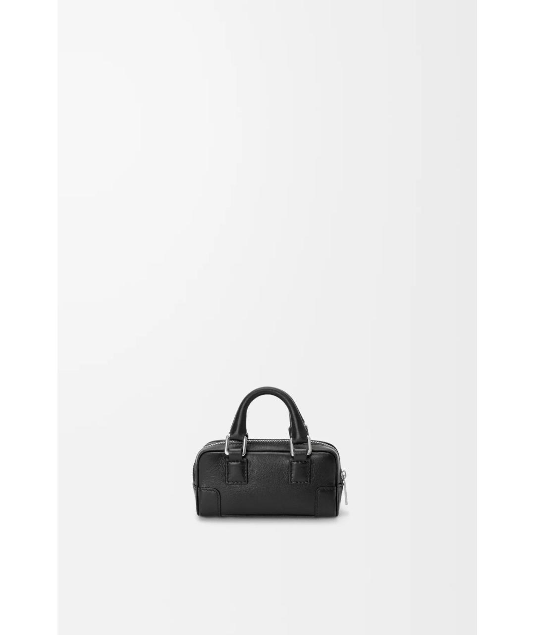 LOEWE Черная кожаная сумка через плечо, фото 2