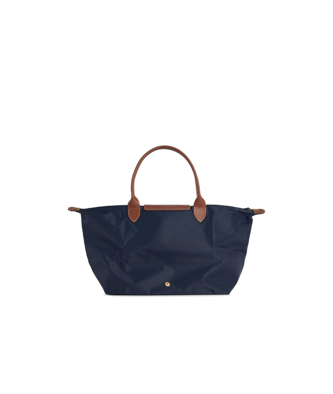 LONGCHAMP Синяя синтетическая сумка тоут, фото 3