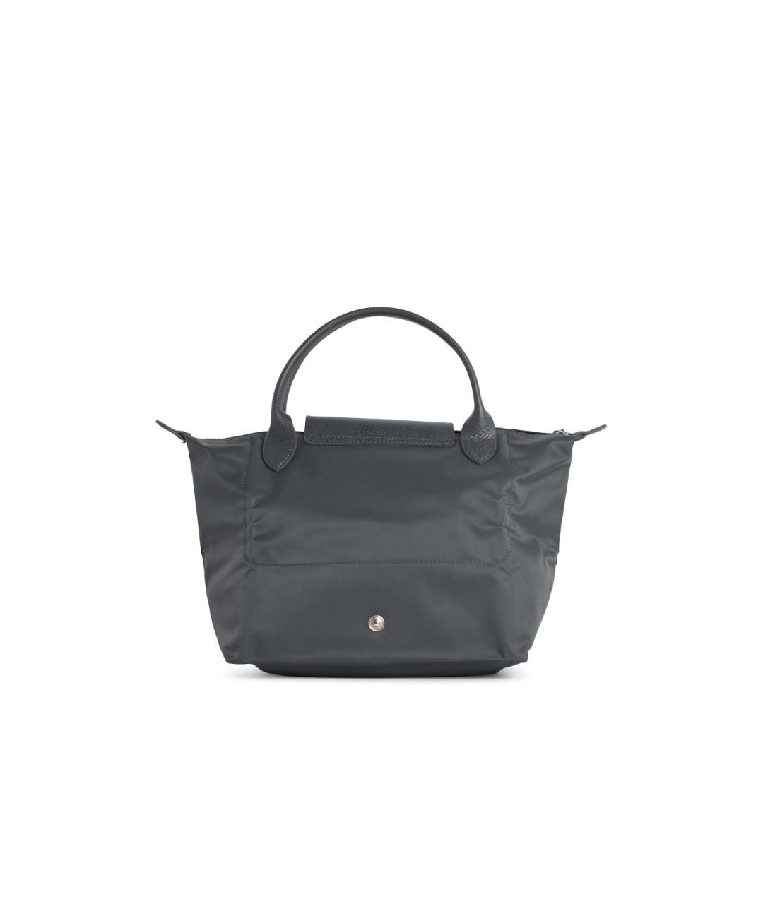 LONGCHAMP Серая синтетическая сумка тоут, фото 3