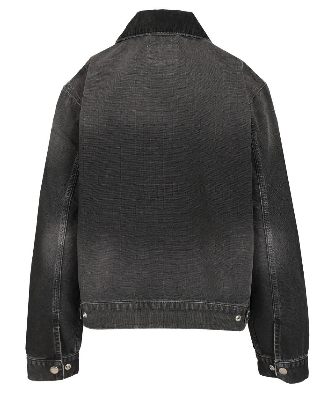 CARHARTT WIP Черная хлопковая куртка, фото 2
