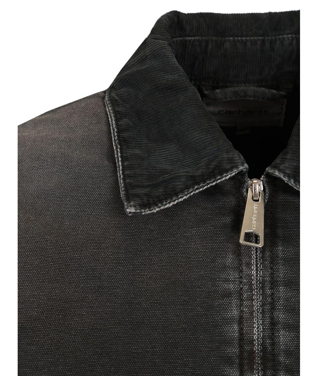 CARHARTT WIP Черная хлопковая куртка, фото 6