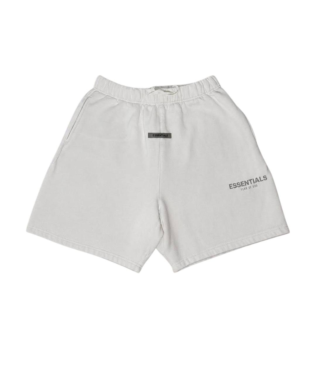FEAR OF GOD ESSENTIALS Белые хлопковые шорты, фото 1