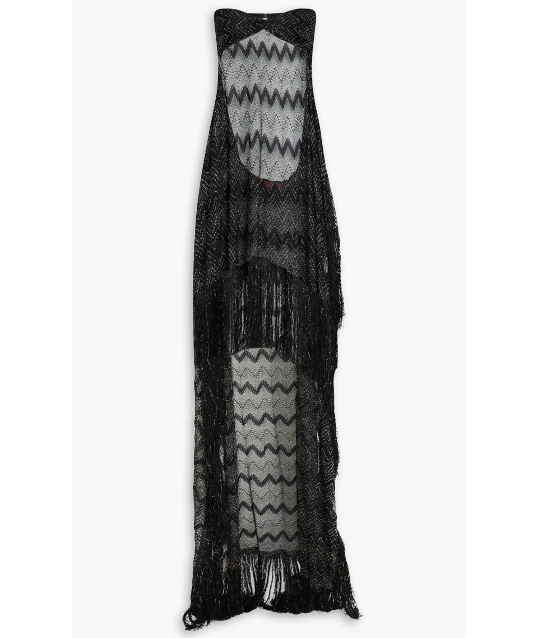 MISSONI Черное вискозное платье, фото 4