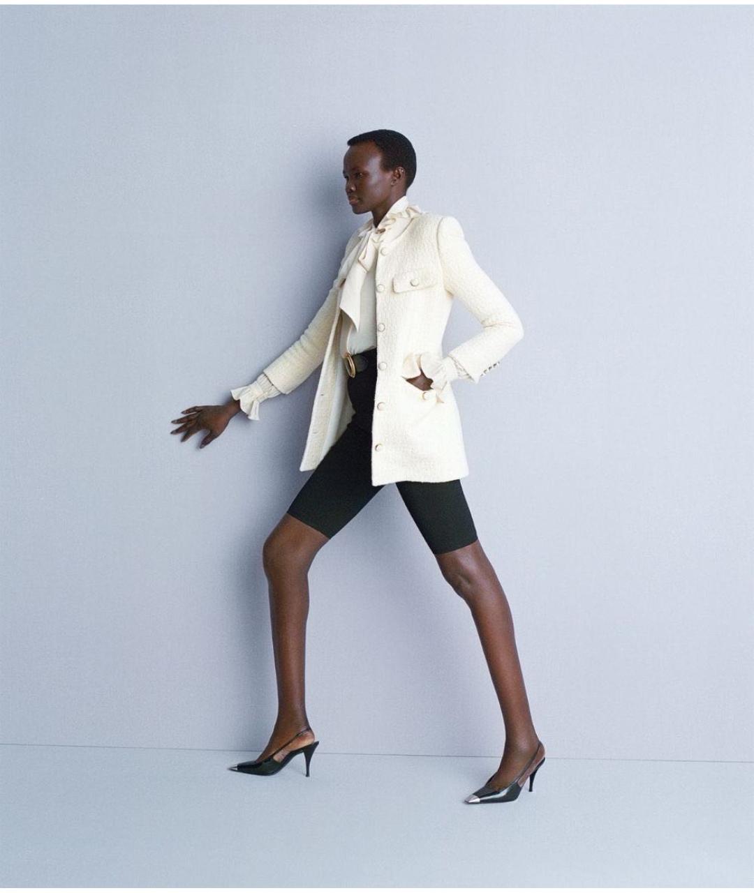 SAINT LAURENT Черные вискозные шорты, фото 7